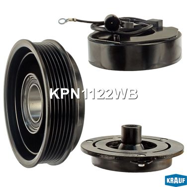 Krauf KPN1122WB Шкив компрессора кондиционера в сборе - 1