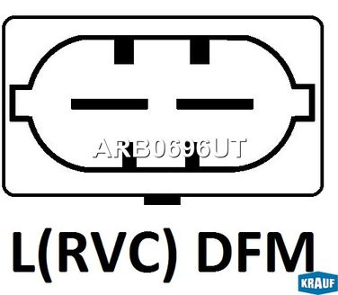 Krauf ARB0696UT Регулятор генератора - 3