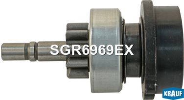 Krauf SGR6969EX Редуктор стартера + бендикс - 7