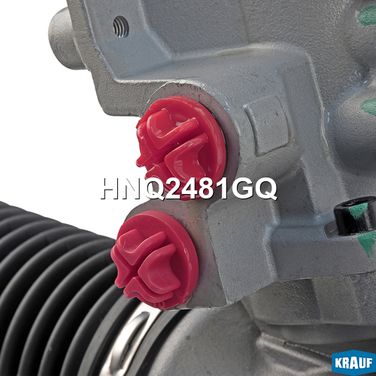 Krauf HNQ2481GQ Рулевая рейка с тягами гидравлическая (VW Touareg 2002-2010, audi Q7 2006-2015, porsche Cayenne 2002-2015, no serv) - 4