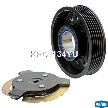 Krauf KPC1134YU Шкив компрессора кондиционера в сборе - 1