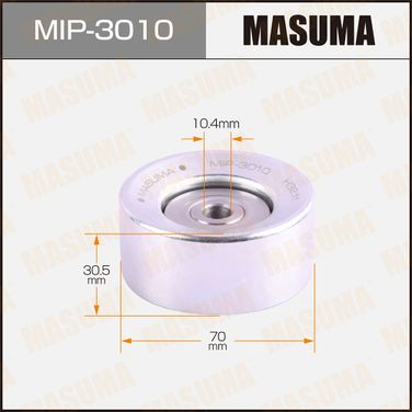 Masuma MIP3010 Ролик обводной ремня привода навесного оборудования, 4b10, 4b11, 4b12, 4j10, 4j11, 4j12, 4n15 - 1