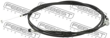 Febest 01101-ASA42 Трос открывания замка капота - 1