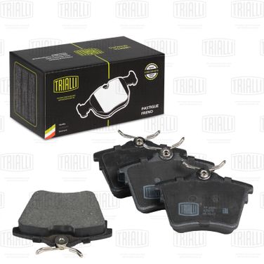 Trialli PF 4086 Колодки торм. для а/м Peugeot 407 (04-)/Citroen C5 (08-) диск. зад. (без эл. ст. торм.) | зад прав/лев | - 1