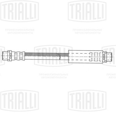 Trialli BF 4803 Шланг тормозной | перед прав/лев | - 1