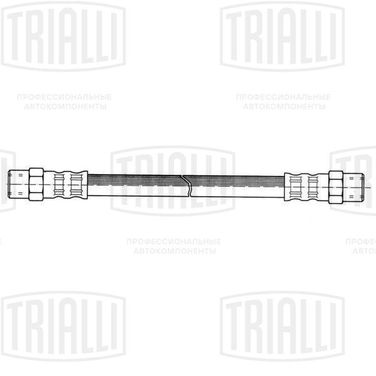 Trialli BF 4810 Шланг тормозной | зад прав/лев | - 1
