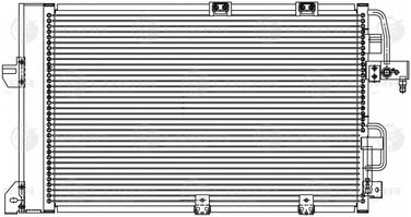 Luzar LRAC 2127 Радиатор кондиц. для а/м Opel Astra g (98-)/Zafira a (99-) 1.4i/1.6i/1.8i/2.0i M/A - 1