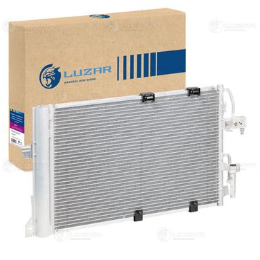 Luzar LRAC 2127 Радиатор кондиц. для а/м Opel Astra g (98-)/Zafira a (99-) 1.4i/1.6i/1.8i/2.0i M/A - 2