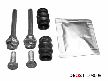 Deqst 108008 Комплект направляющих тормозного суппорта заднего (направляющая o 8mm, суппорт TRW/Lucas). - 2