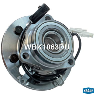 Krauf WBK1063DU Ступица колеса с подшипником в сборе [перед., abs] chevrolet Tahoe (gmt400) (94-96) / cadillac Escalade i (gmt400) (98-06) - 6
