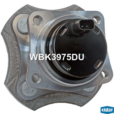 Krauf WBK3975DU Ступица колеса с подшипником в сборе toyota [задн, abs] Prius i Saloon (xw10) (02-07), Corolla IX Hatchback (e120) (02-07) / IX Saloon (e120) (01-07) / IX Station Wagon (e120) (01-07) / Verso (e121) (02-04) - 2