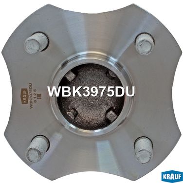 Krauf WBK3975DU Ступица колеса с подшипником в сборе toyota [задн, abs] Prius i Saloon (xw10) (02-07), Corolla IX Hatchback (e120) (02-07) / IX Saloon (e120) (01-07) / IX Station Wagon (e120) (01-07) / Verso (e121) (02-04) - 4