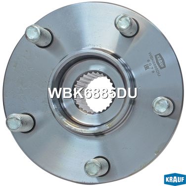 Krauf WBK6885DU Ступица в сборе [перед, msr, Kit] subaru Outback / Legacy iv,v / Forester / Impreza / XV i - 4