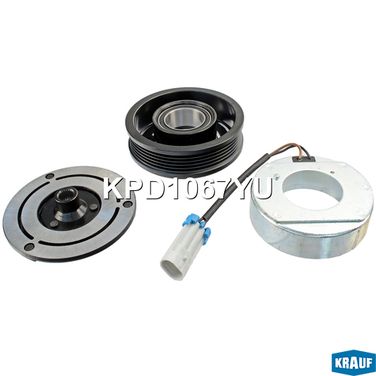 Krauf KPD1067YU Шкив компрессора кондиционера в сборе - 1