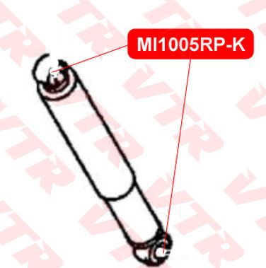 VTR MI1005RP-K Комплект полиуретановых втулок амортизатора задней подвески (2 шт) - 2
