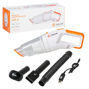 AIRLINE VCA-05 Пылесос аккумуляторный (беспроводной) air-a (130Вт, 0.5л, 4 кПа, 2000 mAh) - 8
