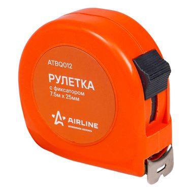 AIRLINE ATBQ012 Рулетка с фиксатором 7,5м х 25мм - 2