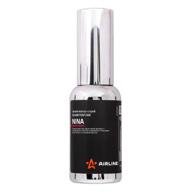 AIRLINE AFSP264 Ароматизатор-спрей silver Perfume nina 30мл - 1