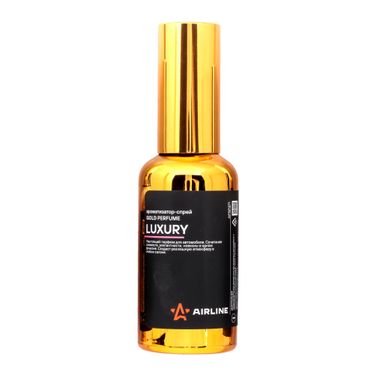 AIRLINE AFSP271 Ароматизатор-спрей gold Perfume luxury 50мл - 1