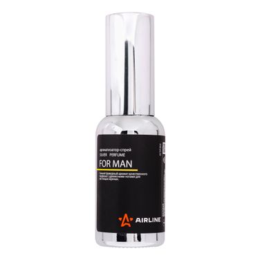 AIRLINE AFSP262 Ароматизатор-спрей silver Perfume FOR MAN 30мл - 1