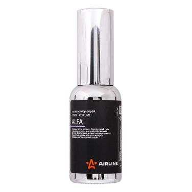 AIRLINE AFSP265 Ароматизатор-спрей silver Perfume alfa 30мл - 1