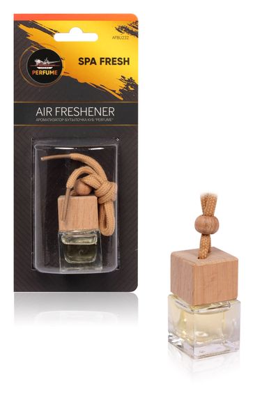AIRLINE AFBU232 Ароматизатор-бутылочка куб Perfume SPA fresh - 1