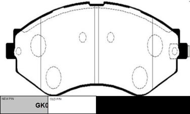 CTR GK0440 / ckkd-12 Колодки тормозные дисковые | перед | - 1