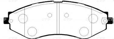 CTR GK0440 / ckkd-12 Колодки тормозные дисковые | перед | - 5