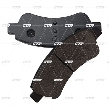 CTR GK0863 / ckpu-6 Колодки тормозные дисковые | перед | - 1