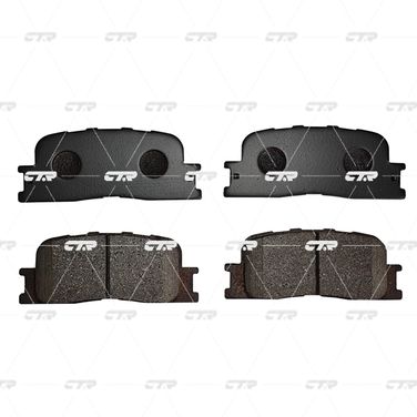 CTR GK1057 / ckt-43 Колодки тормозные дисковые | зад | - 5
