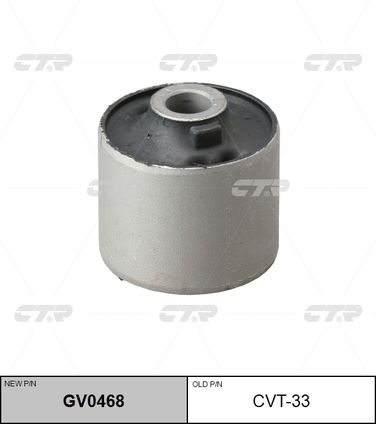 CTR GV0468 / cvt-33 Сайлентблок реактивной тяги | зад прав/лев | - 1