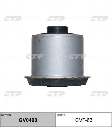 CTR GV0498 / cvt-63 Сайлентблок рычага подвески | перед прав/лев | - 1