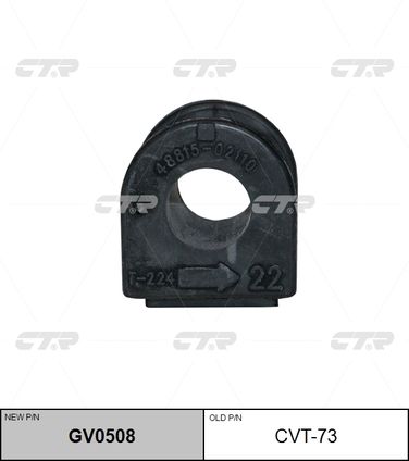 CTR GV0508 / cvt-73 Втулка стабилизатора | перед прав/лев | - 1