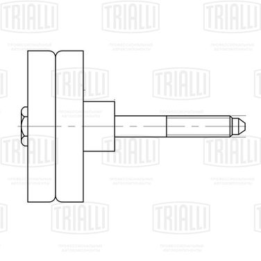 Trialli CM 5085 Ролик промежуточный навесного оборудования - 1