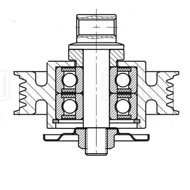 Trialli CM 5124 Ролик промежуточный навесного оборудования - 5