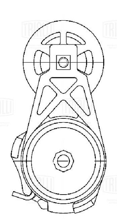 Trialli CM 6043 Натяжитель ремня навесного оборудования - 6