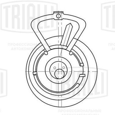 Trialli CM 6052 Ролик натяжной ГРМ - 1