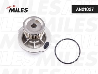 Miles AN21027 Насос водяной opel astra f/g/vectra b/zafira 1.4/1.6 16V >05 - 1