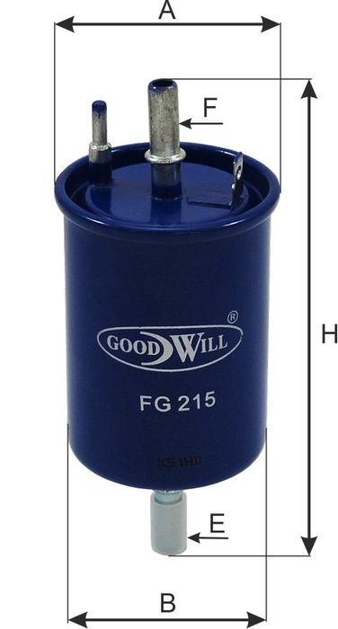 GoodWill FG 215 Фильтр топливный - 2
