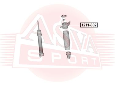 Asva 1211-002 Опора амортизатора - 2