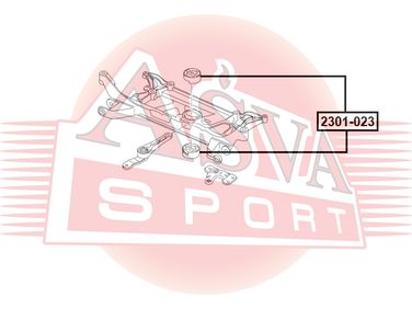 Asva 2301-023 Сайлентблок - 2