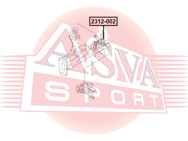 Asva 2312-002 Опора двигателя - 2