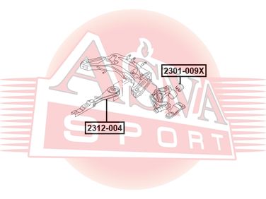 Asva 2312-004 Опора двигателя - 2