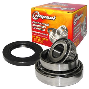 Riginal 33023103800 Подшипник ступицы ГАЗ 3302 передней 7305, 7307 с сальником, с шплинтом 130535 - 1