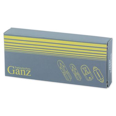 GANZ GIP06025 Лампа w1,2w 24v1,2w (W2x4,6d) BOX (10 шт.) - 2