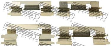 Febest 0103-CDE120F Комплект монтажный дискового тормоза - 1