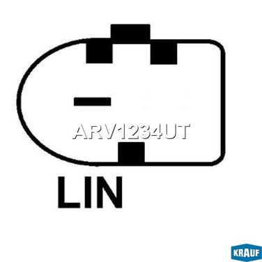 Krauf ARV1234UT Регулятор генератора - 3
