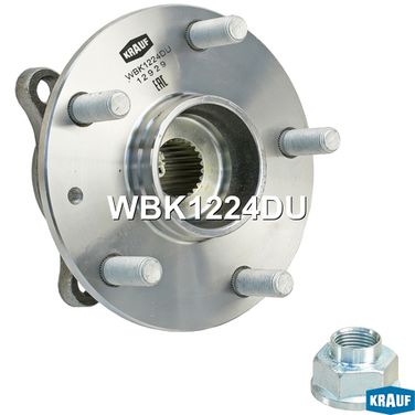 Krauf WBK1224DU Ступица в сборе [abs, Kit] suzuki SX4 i (ey, gy), SX4 II S-Cross (jy) Vitara IV Off-Road (ly) / fiat Sedici (fy) - 1