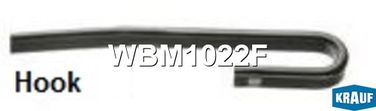 Krauf WBM1022F Щетка стеклоочистителя каркасная - 3