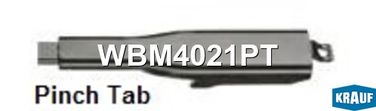 Krauf WBM4021PT Щетка стеклоочистителя бескаркасная - 3